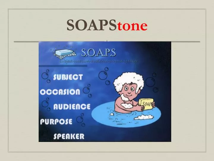soaps tone