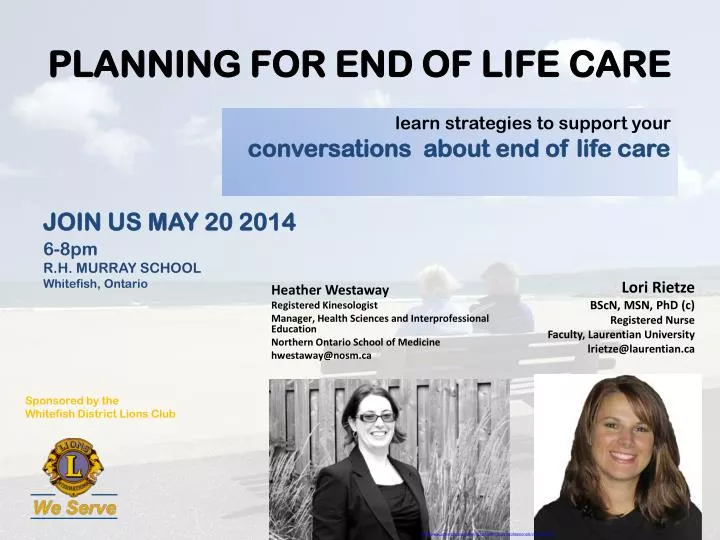 planning for end of life care
