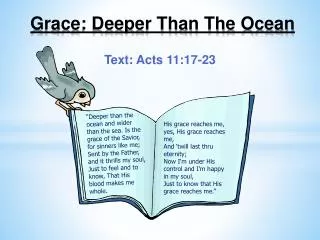 Grace: Deeper Than The Ocean