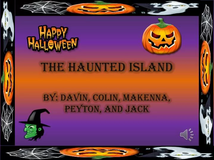 the haunted island