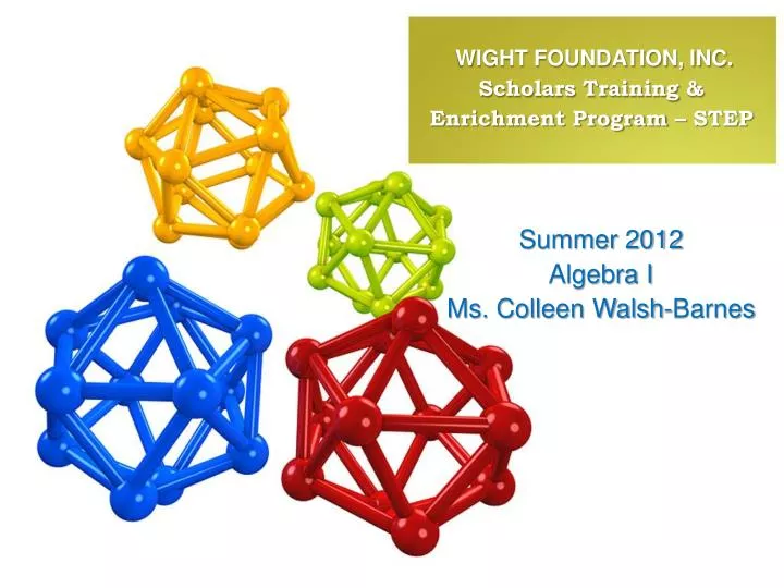 wight foundation inc scholars training enrichment program step