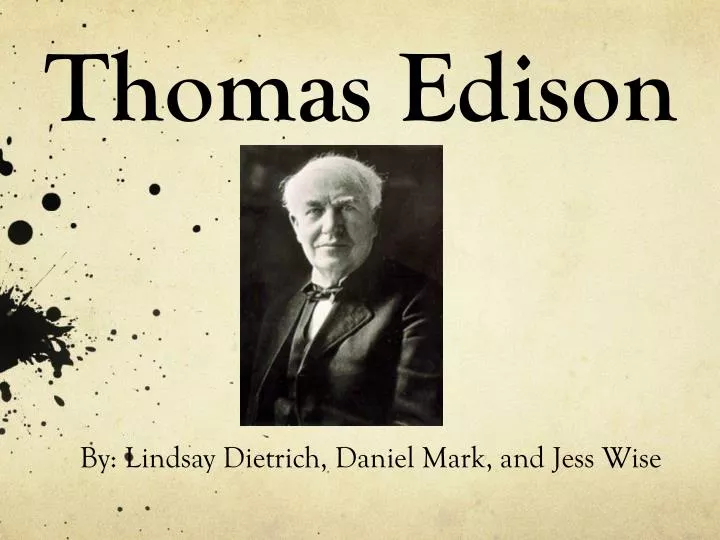 thomas edison