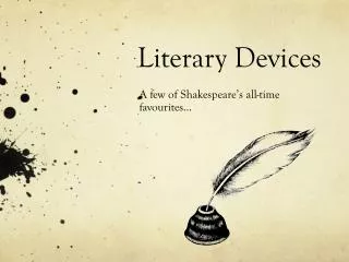 literary devices