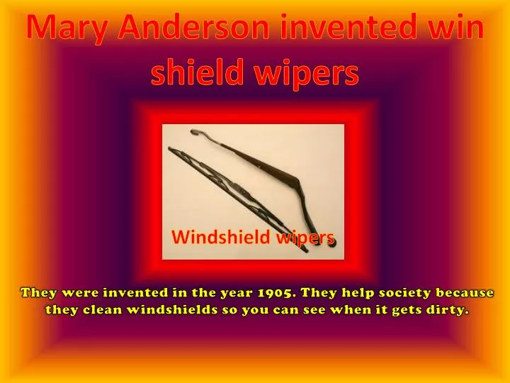 windshield wipers