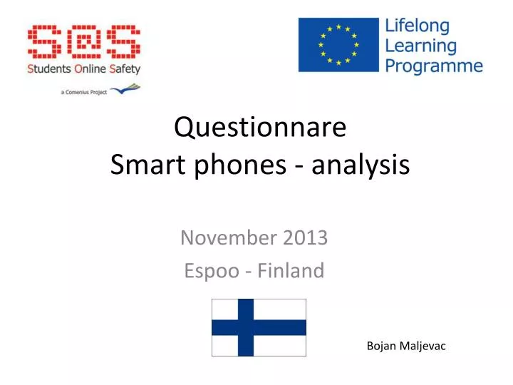questionnare smart phones analysis