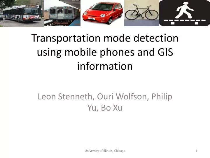 transportation mode detection using mobile phones and gis information