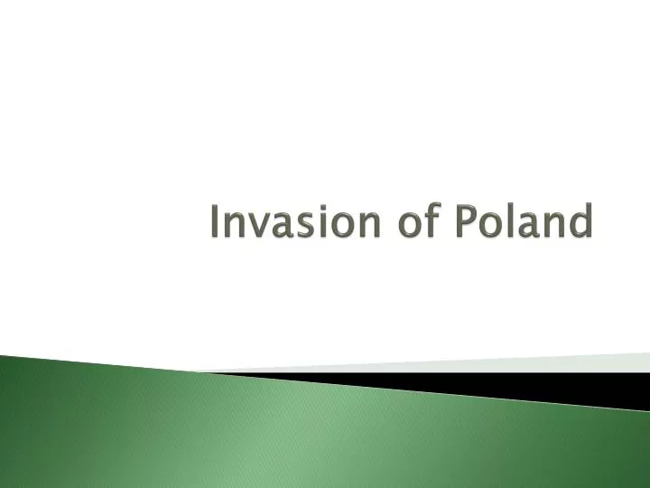 invasion of poland