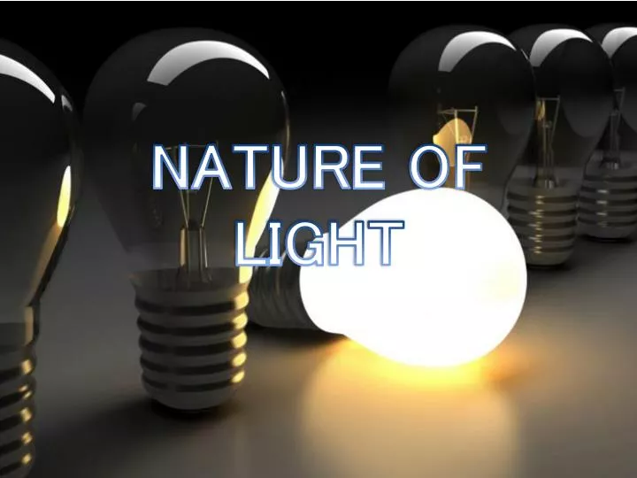 nature of light