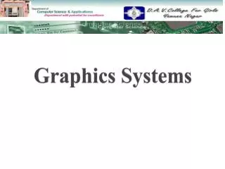 Graphics Systems