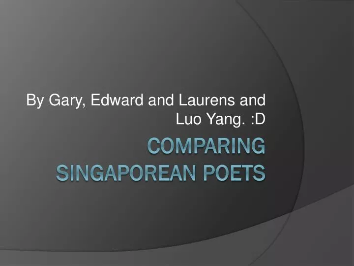 by gary edward and laurens and luo yang d