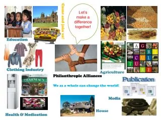 Philanthropic Alliances