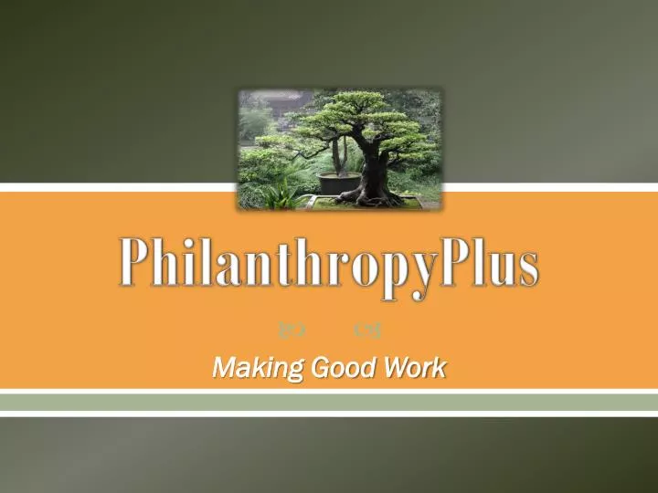 philanthropyplus