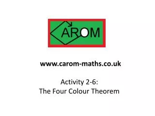 Activity 2-6: The Four Colour Theorem
