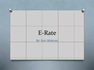 E-Rate