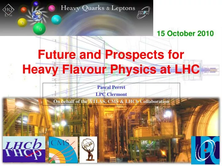 future and prospects for heavy flavour physics at lhc