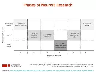 Phases of NeuroIS Research