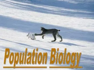 Population Biology