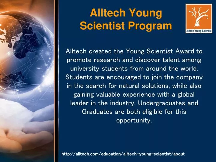 alltech young scientist program