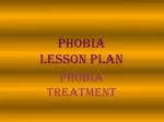 Phobia Treatment - slide 1