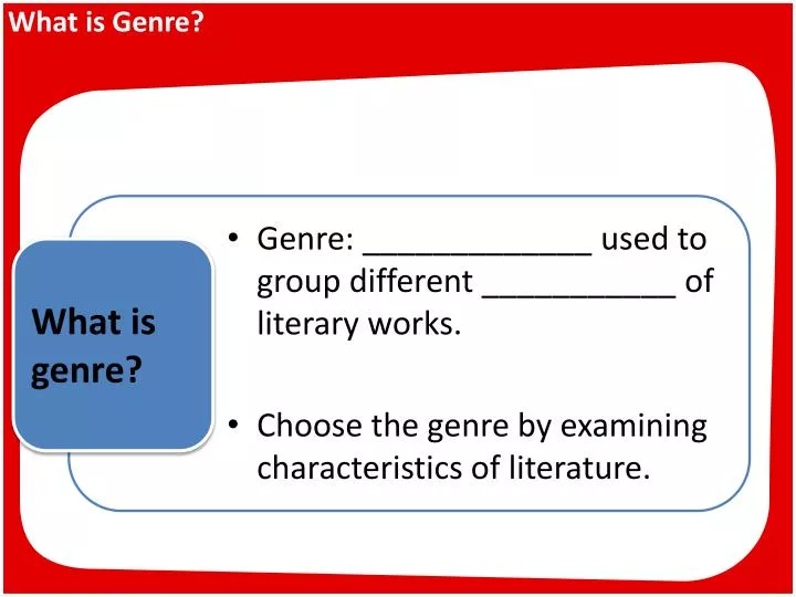 what is genre