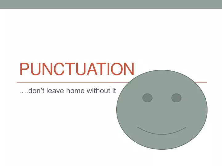 punctuation