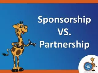 Sponsorship VS. Partnership