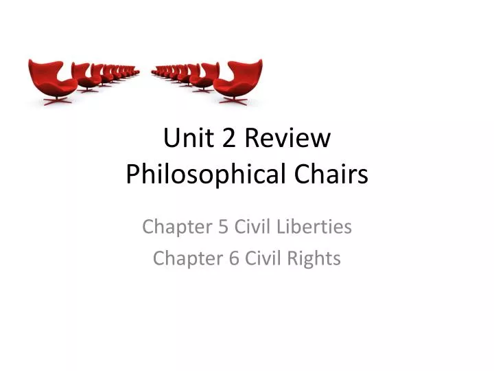 unit 2 review philosophical chairs