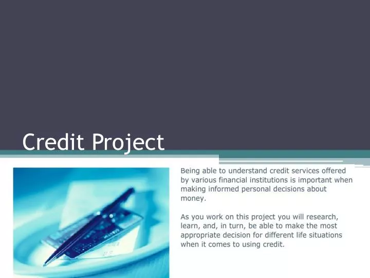 credit project