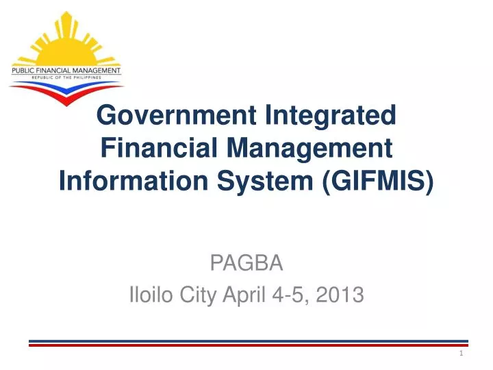 government integrated financial management information system gifmis