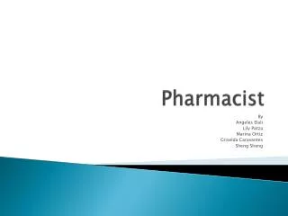 Pharmacist