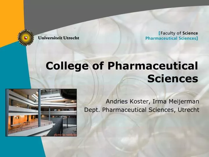 college of pharmaceutical sciences