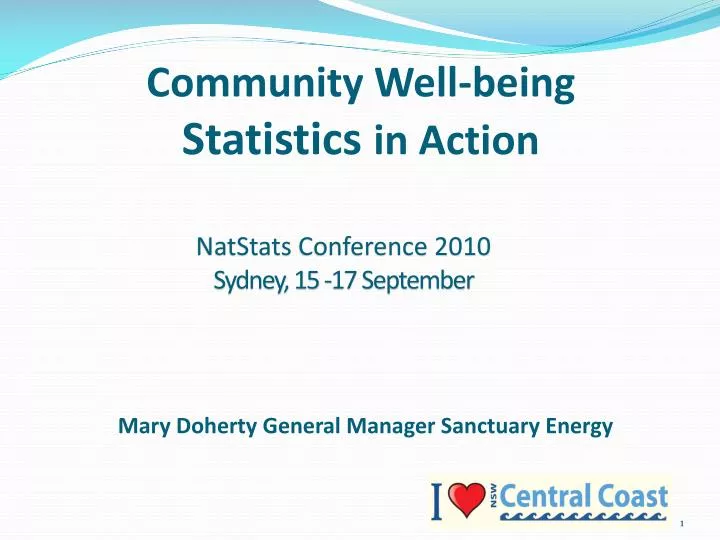community well being statistics in action