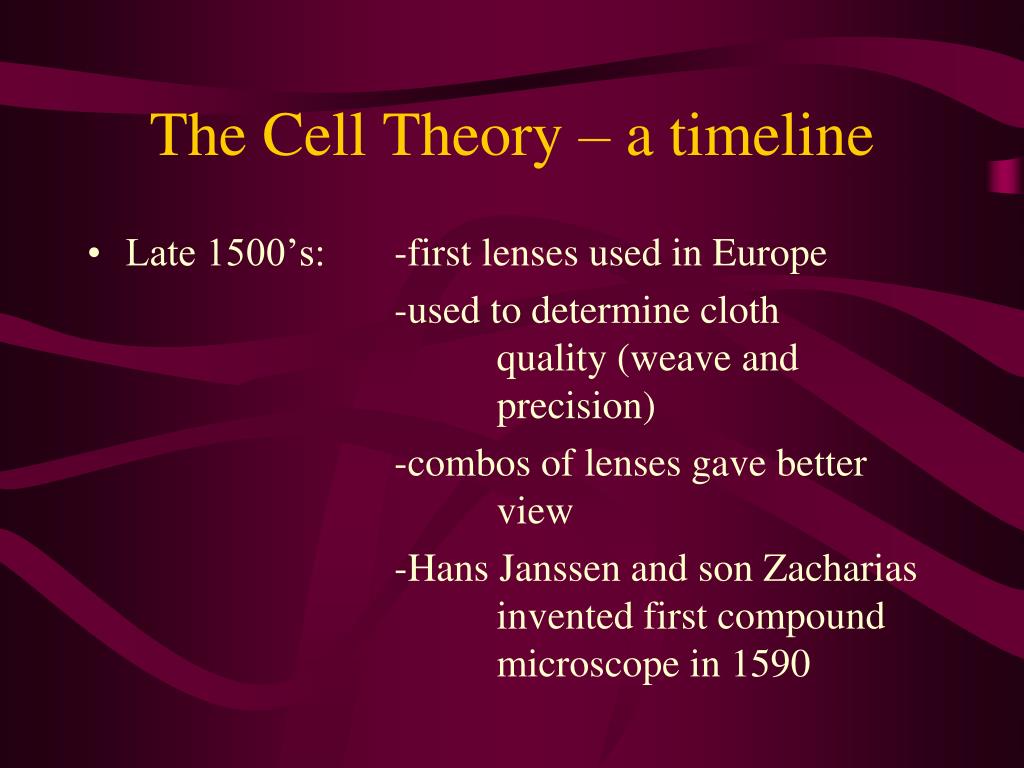 PPT - The Cell Theory – a timeline PowerPoint Presentation, free ...