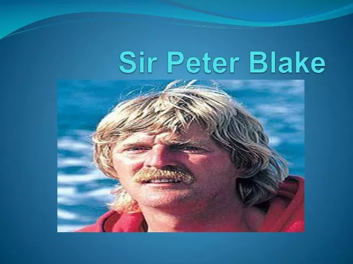 sir peter blake