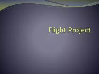 Flight Project