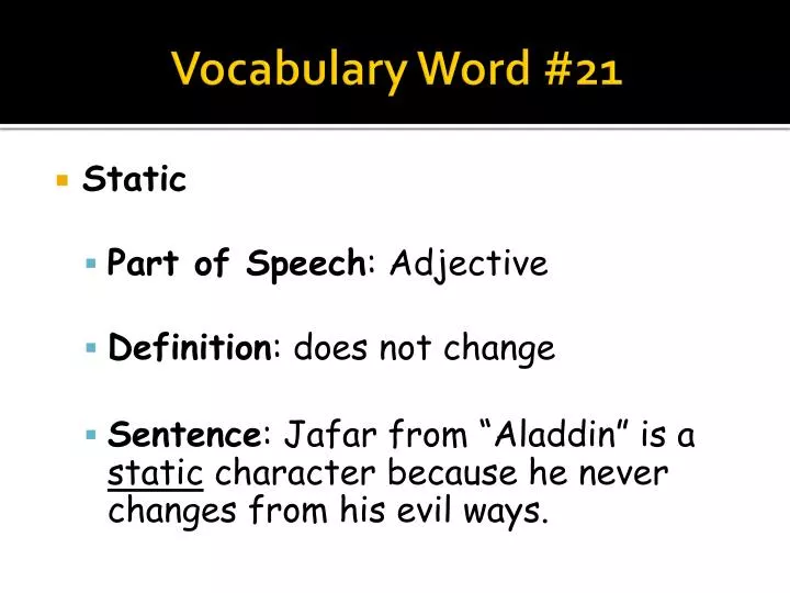vocabulary word 21