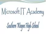Microsoft IT Academy - slide 1