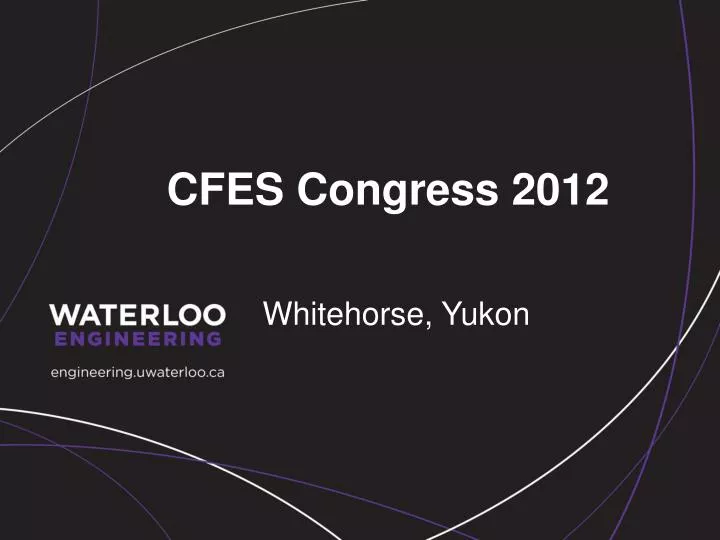 cfes congress 2012