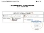 PASSEPORT PROFESSIONNEL - slide 1