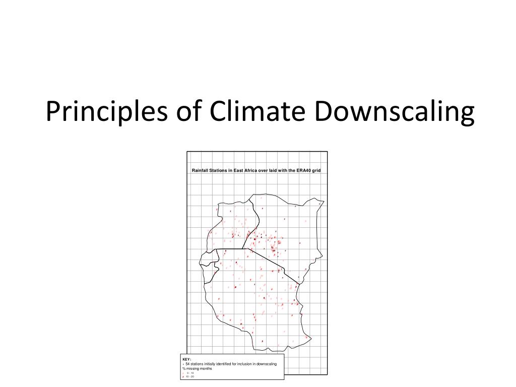 PPT - Principles of Climate Downscaling PowerPoint Presentation, free ...