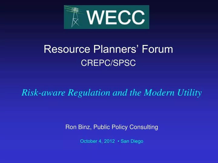 resource planners forum crepc spsc