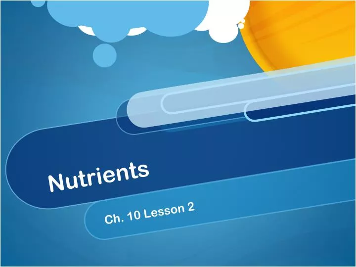 nutrients