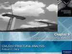 CIVL3310 STRUCTURAL ANALYSIS - slide 1