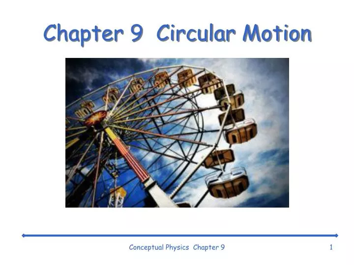chapter 9 circular motion