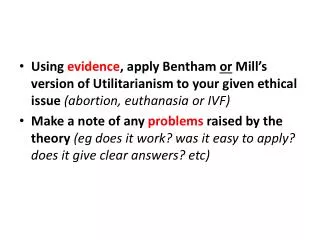 Preference Utilitarianism