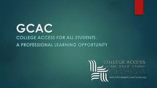 GCAC