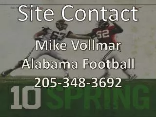 Site Contact