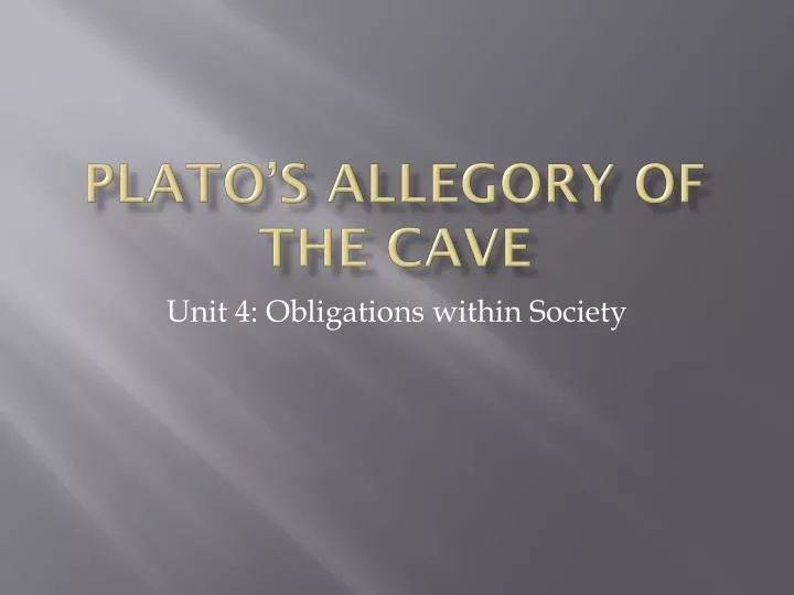 plato s allegory of the cave