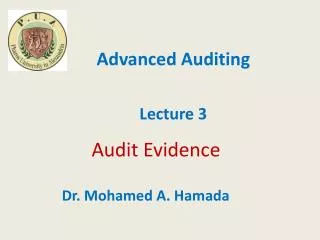 Audit Evidence