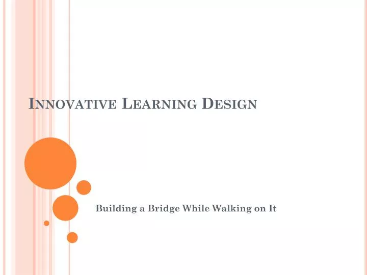 innovative learning design